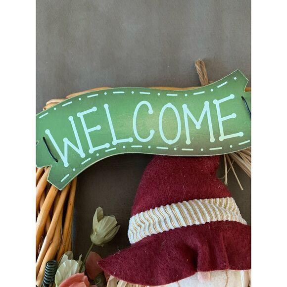 Halloween Scarecrow Wreath - Picture 2 of 6